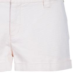 Pre Owned Roberto Cavalli Blush Pink Denim Shorts M