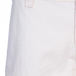 Pre Owned Roberto Cavalli Blush Pink Denim Shorts M