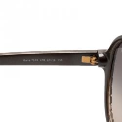 Pre Owned Roberto Cavalli Maria 726 Glitter Grey Panthos Sunglasses