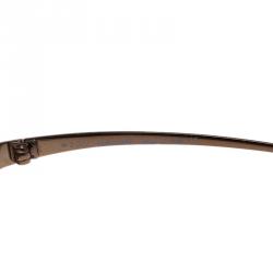 Pre Owned Roberto Cavalli Brown Menta Square Sunglasses