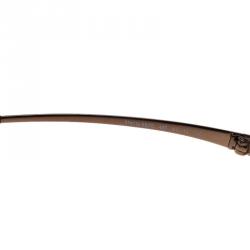 Pre Owned Roberto Cavalli Brown Menta Square Sunglasses