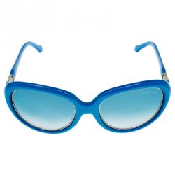 مملوكة مسبقًا نظارة شمسية روبرتو كافالي زرقاء أكوا عين القطة