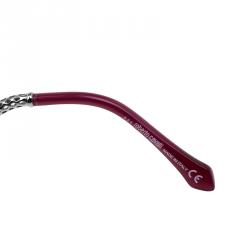 مملوكة مسبقًا Roberto Cavalli Red Menkab Serpent Cat Eye Sunglasses