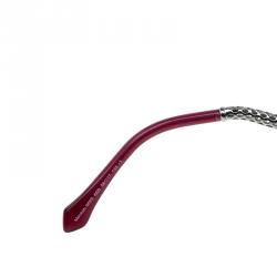 مملوكة مسبقًا Roberto Cavalli Red Menkab Serpent Cat Eye Sunglasses