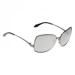 Pre Owned Roberto Cavalli Black Menta Square Sunglasses