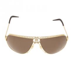 Roberto Cavalli Gold Agenore 305S Sunglasses