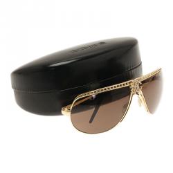 Roberto Cavalli Gold Agenore 305S Sunglasses