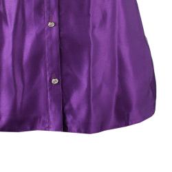مملوكة مسبقًا Roberto Cavalli Purple Sleeveless Top M