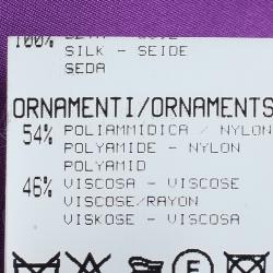 مملوكة مسبقًا Roberto Cavalli Purple Sleeveless Top M