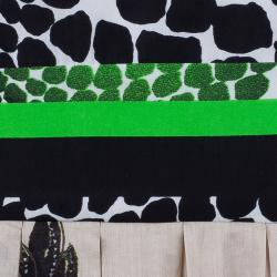 Pre Owned فستان روبرتو كافالي قطن بطيات ماكسي M