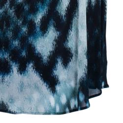 Pre Owned فستان روبرتو كافالي نقوش جلد الحية M