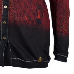 مملوكة مسبقًا Roberto Cavalli Multicolor Knit Cardigan S