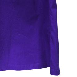 Pre Owned Roberto Cavalli Purple A-Line Maxi Skirt M