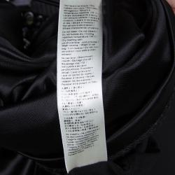Pre Owned Roberto Cavalli Black Knit Embellished Sleeveless Dress S