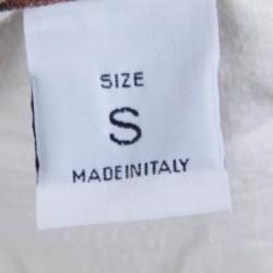 Pre Owned Roberto Cavalli Multicolor Glitter Animal Print Boot Cut Jeans S