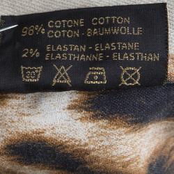 Pre Owned بنطلون جينز روبرتو كافالي بيج نقوش مجوهرات بقصة بوت S