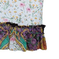 مملوكة مسبقًا Roberto Cavalli Abstract Print Silk Blend Dress M