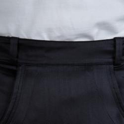 Pre Owned Roberto Cavalli Black Silk Maxi Skirt S