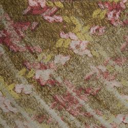 Pre Owned تنورة روبرتو كافالي حرير منقوش متعدد الألوان M