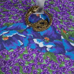 Pre Owned توب روبرتو كافالي مكسم بنقوش أزهار متعدد الألوان S