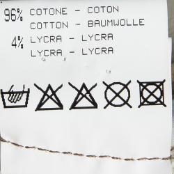 Pre Owned Roberto Cavalli Off White Demin Embellished Boot Cut Jeans L