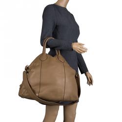 Pre Owned Roberto Cavalli Brown Leather Goa Satchel