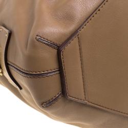 Pre Owned Roberto Cavalli Brown Leather Goa Satchel