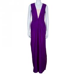 Pre Owned  Roksanda Ilincic Purple Maxi Dress M