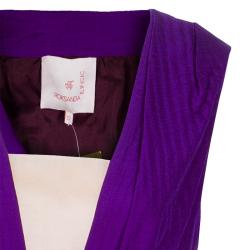 Pre Owned  Roksanda Ilincic Purple Maxi Dress M