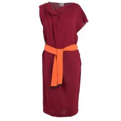 Roksanda Ilincic Red Belted Shift Dress M
