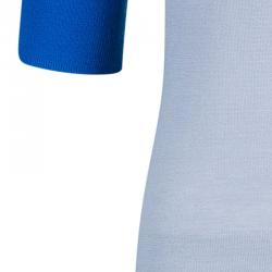 Pre Owned Roksanda Ilincic Grey Short Sleeve Sweater S