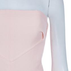 Pre Owned Roksanda Ilincic Pink Strapless Lawson Dress M