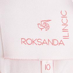 Pre Owned Roksanda Ilincic Pink Strapless Lawson Dress M