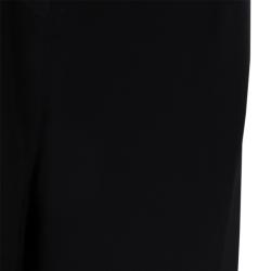 Pre Owned Roksanda Ilincic Black Wide Leg Silk Pants M