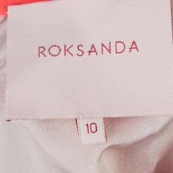 مملوكة مسبقًا بلوزة روكساندا أيلينسيك مزينة بلون نيون وردي فاتح  M