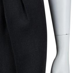 Pre Owned Roksanda Ilincic Dark Grey Wool Trousers S