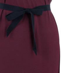Pre Owned Roland Mouret Burgundy Dress M