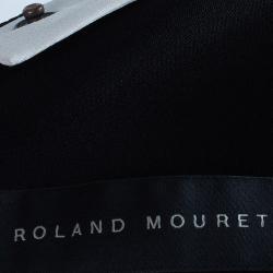 Pre Owned Roland Mouret Monochrome Jumpsuit M
