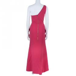 Pre Owned Roland Mouret Limited Edition Gabelle Stretch Crepe Dress XL