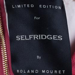 Pre Owned Roland Mouret Limited Edition Gabelle Stretch Crepe Dress XL