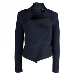 Roland Mouret Slate Grey Double Faced Solar Jacket M