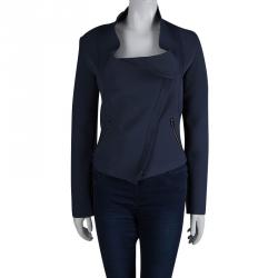 Roland Mouret Slate Grey Double Faced Solar Jacket M