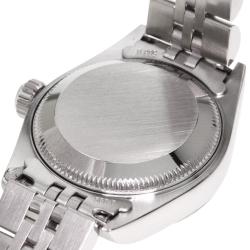 Pre Owned Rolex Pink Stainless Steel Datejust Women's Wristwatch 26MM