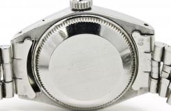Pre Owned Rolex Silver Stainless Steel Oyster Perpetual Women's Wristwatch 26MM