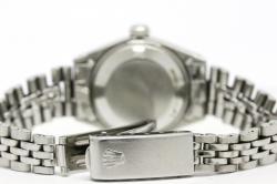 مملوكة مسبقًا Rolex Silver Stainless Steel Oyster Perpetual Women's Wristwatch 26MM