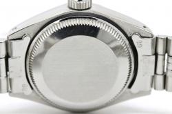 Pre Owned Rolex Silver Stainless Steel Oyster Perpetual Women's Wristwatch 26MM