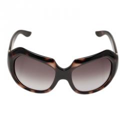 مملوكة مسبقًا Saint Laurent Paris Brown 6376 Square Sunglasses