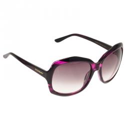 Pre Owned Saint Laurent Paris Purple 6375 Sunglasses