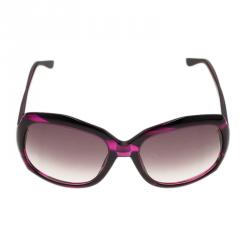 Pre Owned Saint Laurent Paris Purple 6375 Sunglasses