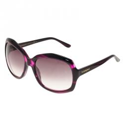 Pre Owned Saint Laurent Paris Purple 6375 Sunglasses